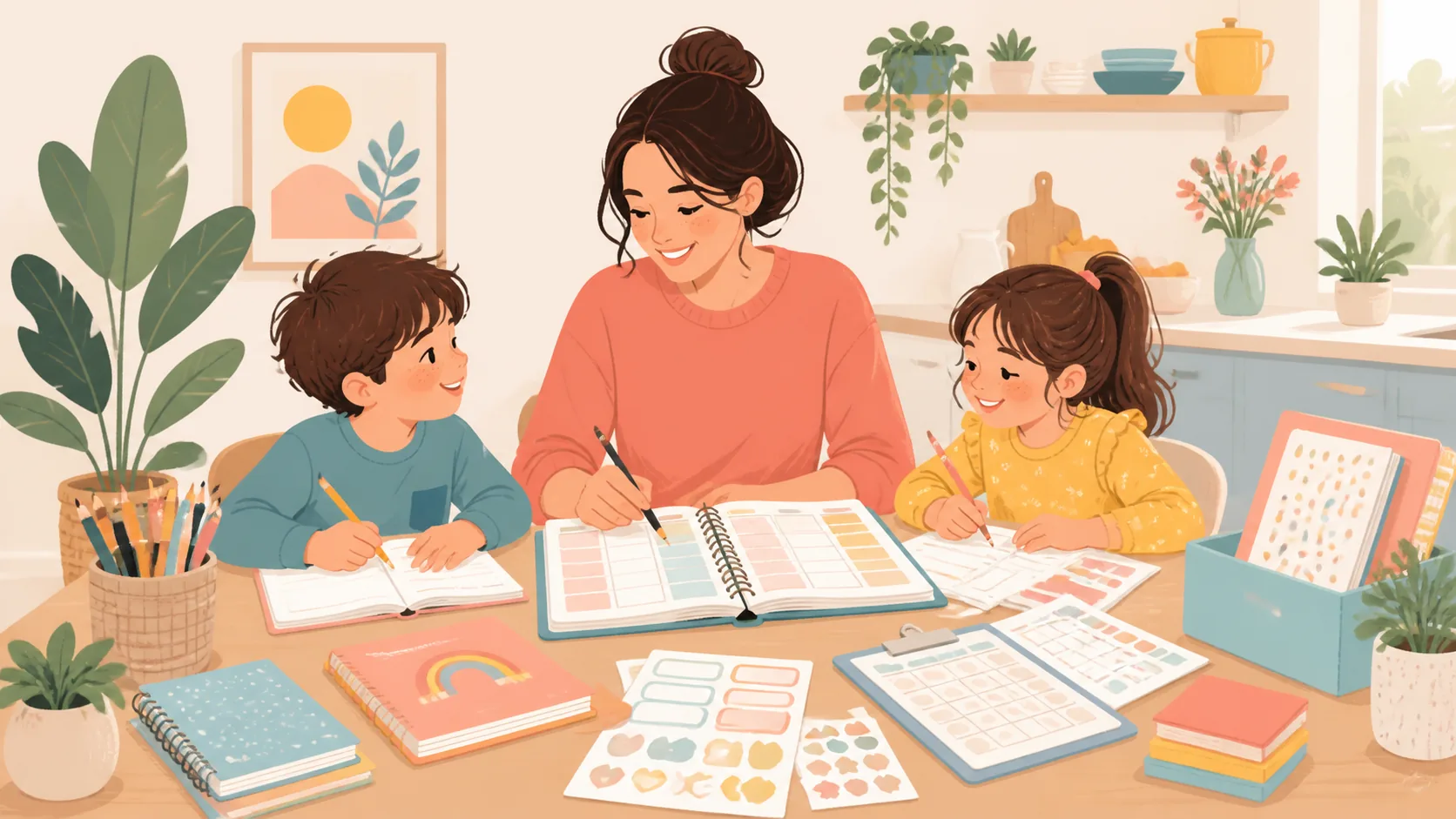 Homeschool Planner App Preview